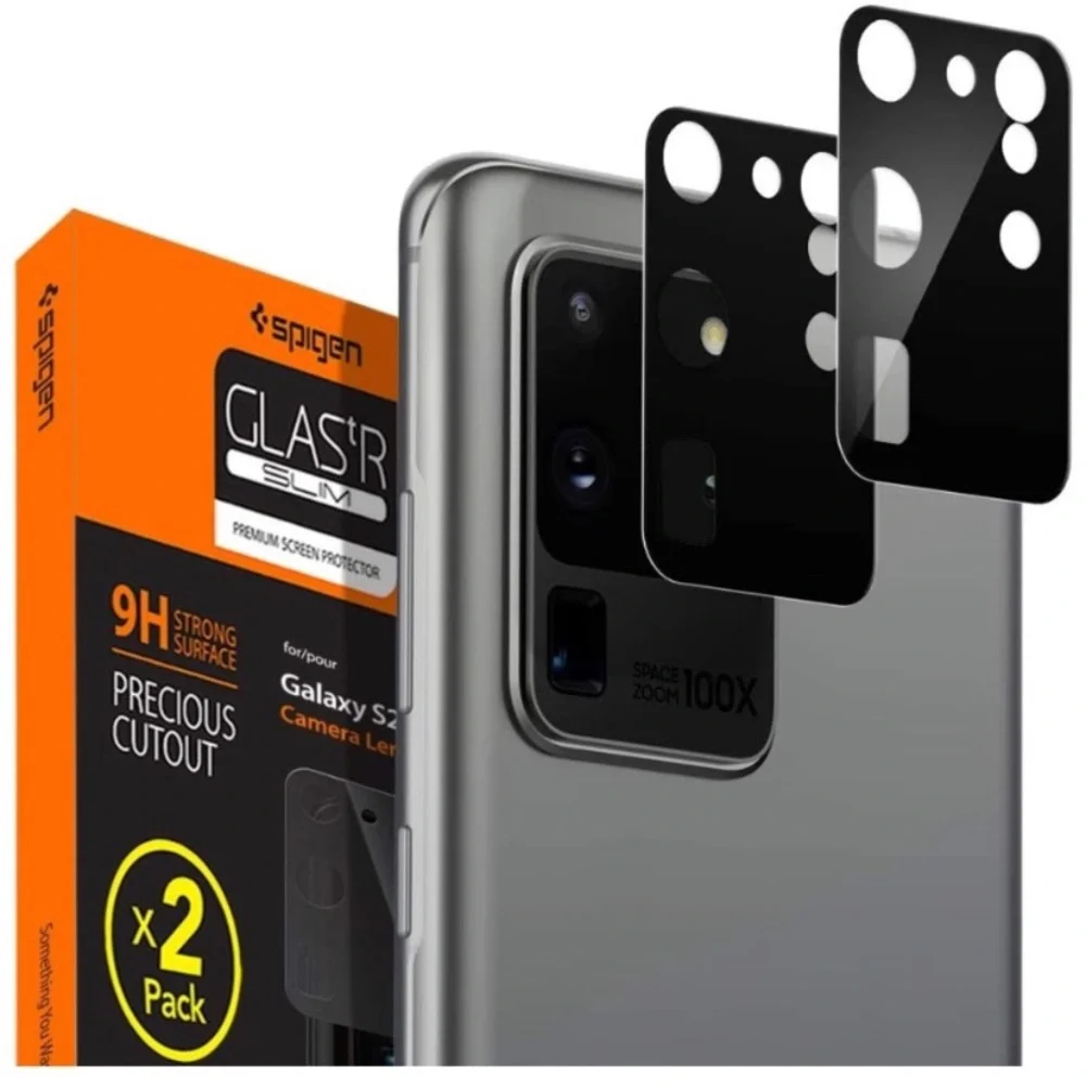 Samsung & Speck presidio Black cell Phone Case w/ camera Screen Protector S20+